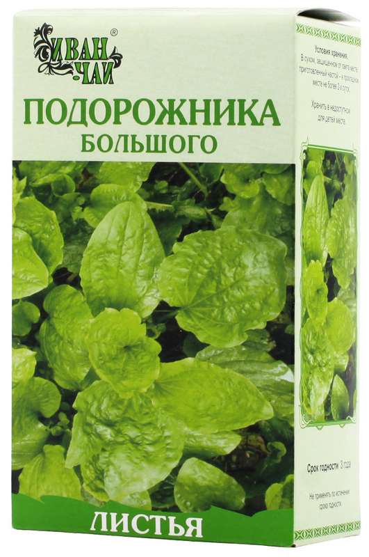 

ПОДОРОЖНИК ЛИСТЬЯ 50г