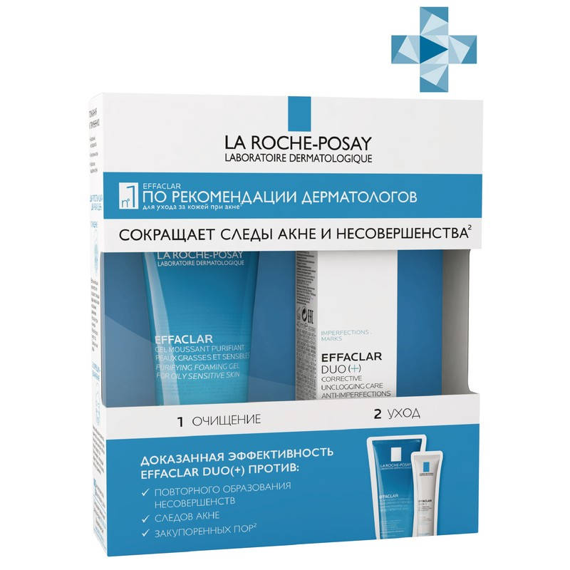 La Roche-Posay Effaclar DUO (+) Крем-гель для проблемной кожи, 40 мл