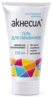

АКНЕСИЛ гель для умывания для проблемной кожи 150мл