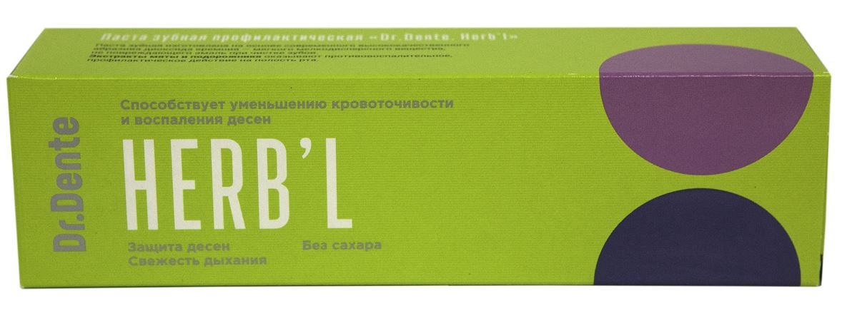 

ДР.ДЕНТЕ зубная паста Хербал 130г