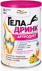 Геладринк Артродиет Апельсин 390г