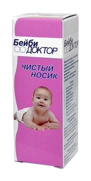 

БЕЙБИ ДОКТОР бальзам Чистый носик 10мл