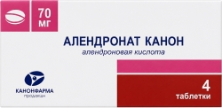 Алендронат канон 70мг 4 шт. таблетки