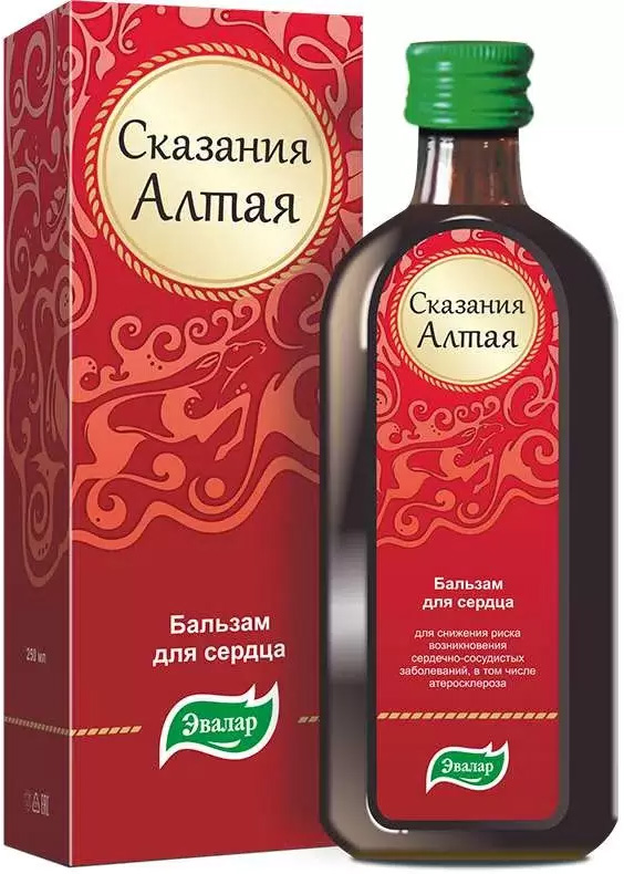 Сказания алтая бальзам для сердца 250мл