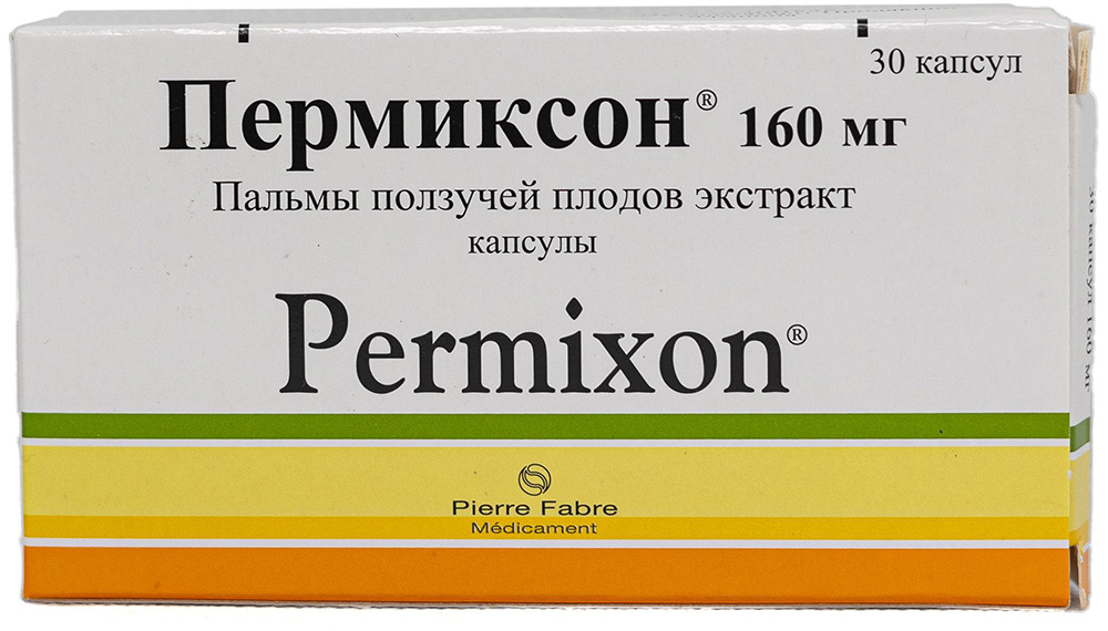 Пермиксон 160мг 30 шт. капсулы