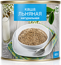Каша льняная натуральная 400г