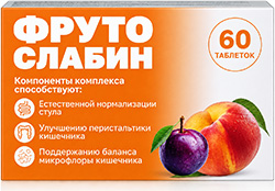 Витамир Фрутослабин таблетки жевательные 60 шт.