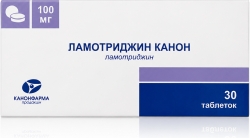 Ламотриджин Канон 100мг 30 шт. таблетки