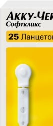 Акку-Чек СофтКликс ланцеты, 25 шт.