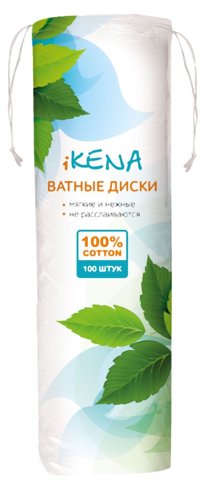 Икена диски ватные 100 шт. Русвата
