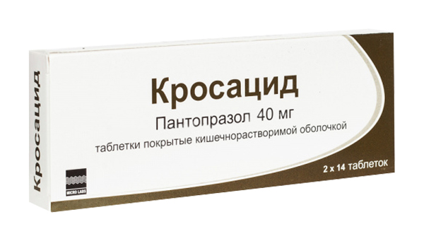 

КРОСАЦИД таблетки 40 мг 28 шт.