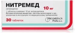 Нитремед 10мг 30 шт. таблетки Pro.Med.Cs Praha a.s.