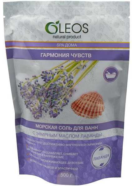 

ОЛЕОС соль морская Гармония чувств 500г