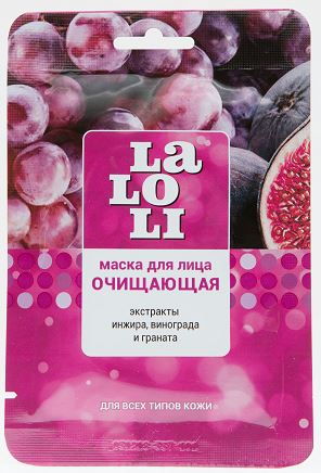 

ЛАЛОЛИ маска для лица Очищающая 1 шт.