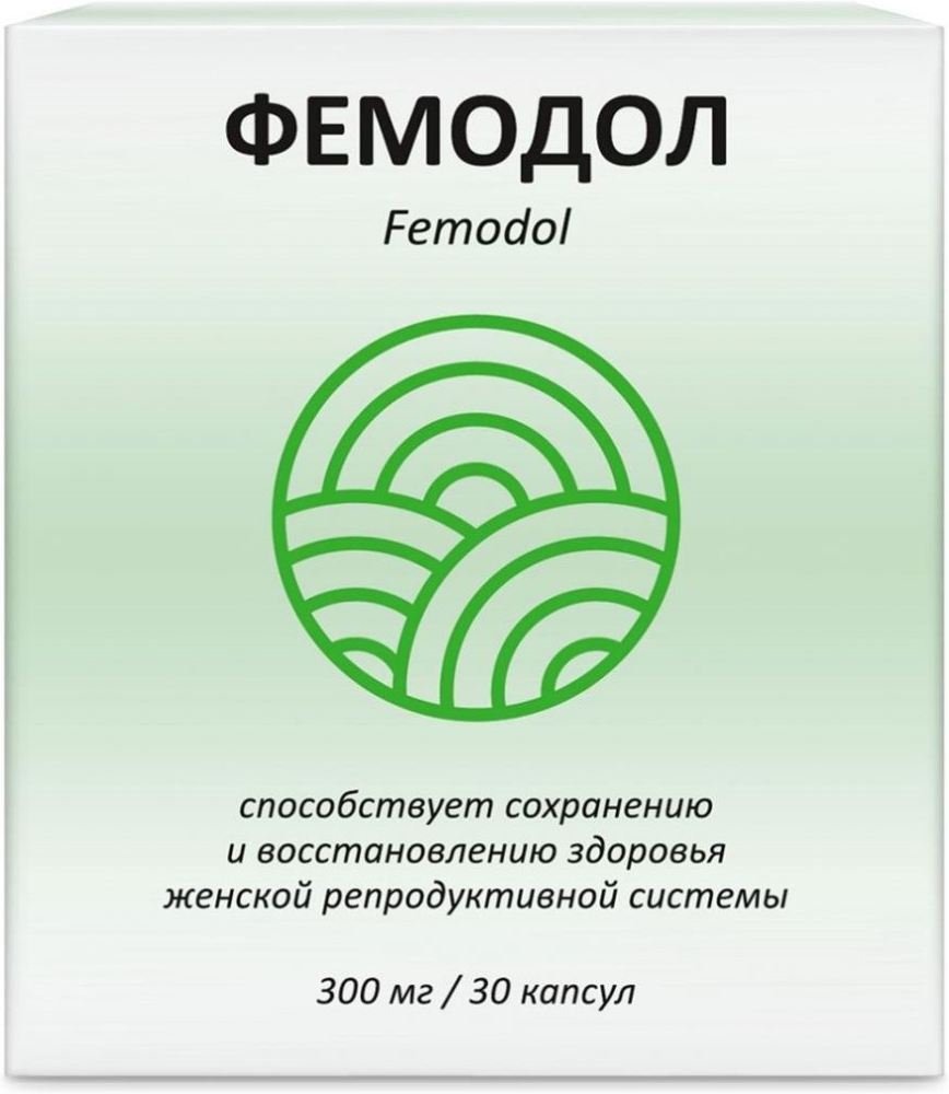Фемодол капсулы массой 300мг 30 шт.