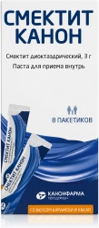 Смектит канон 3г (10,27г) 8 шт. паста для приема внутрь