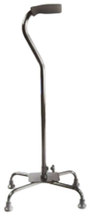 

ТРОСТЬ C QLEVER с квадратной опорой (черная) 75,5-97,5 см размер S