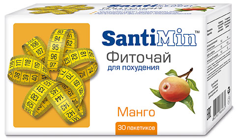 

САНТИМИН чай Манго 30 шт. фильтр-пакет