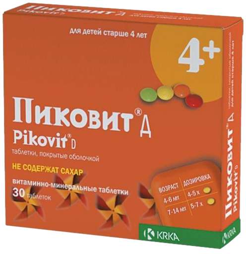 

ПИКОВИТ Д таблетки 30 шт.