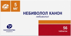 Небиволол Канон 5мг 56 шт. таблетки