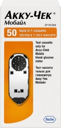 Акку-Чек Мобайл тест-кассета, 50 шт.