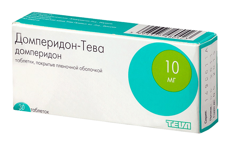 ДОМПЕРИДОН-ТЕВА таблетки 10 мг 30 шт.