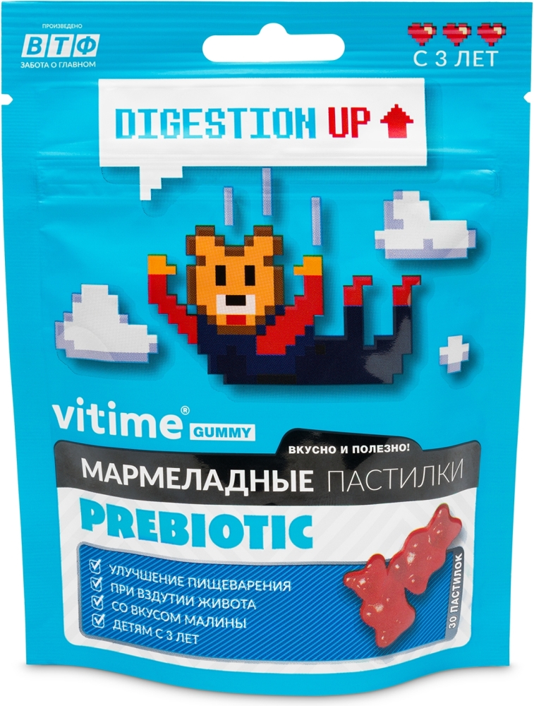 Витайм Пребиотик пастилки мармеладные 2,5г 30 шт., фото №1