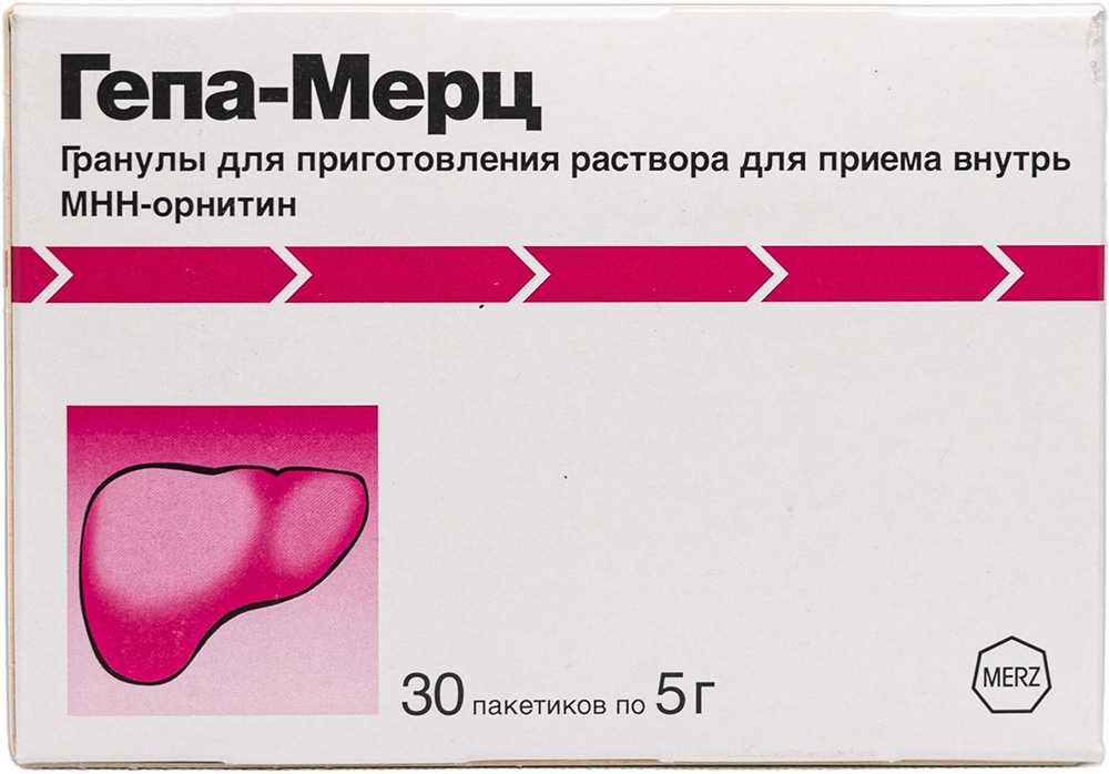 Гепа-Мерц 5г 30 шт. гранулы для приготовления раствора для приема внутрь