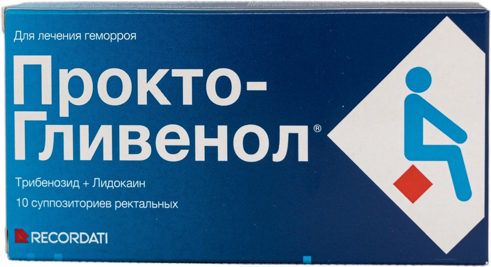 Прокто-Гливенол 10 шт. суппозитории