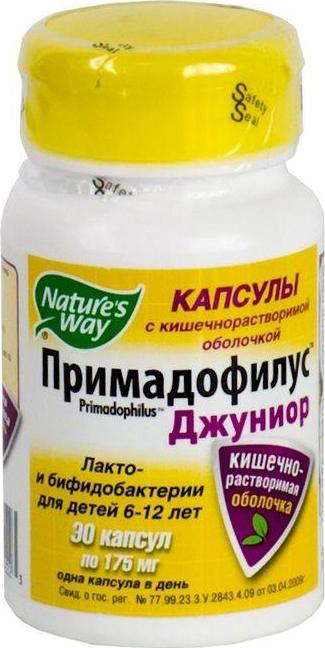 

ПРИМАДОФИЛУС ДЖУНИОР капсулы 30 шт.