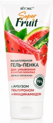 Витэкс супер фрут гель-пенка для умывания/снятия макияжа мицеллярная с арбузом 200мл