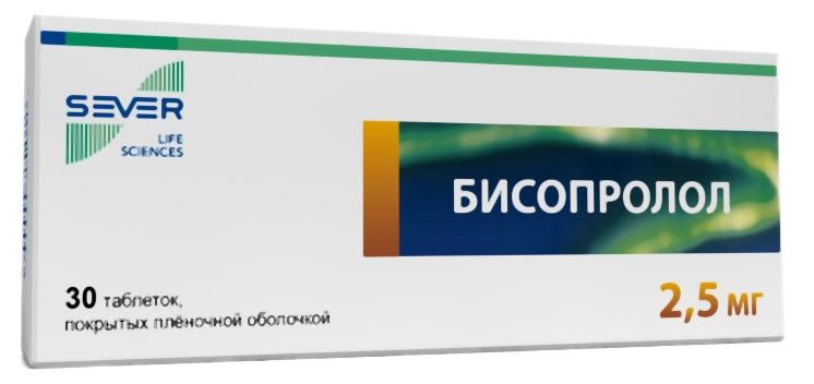 Бисопролол 2,5мг 30 шт. таблетки Изварино купить по цене от 66 руб в Великом Новгороде, заказать с доставкой, инструкция по применению, аналоги, отзывы