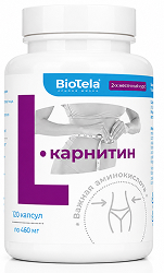 Биотела л-карнитин капсулы 120 шт.
