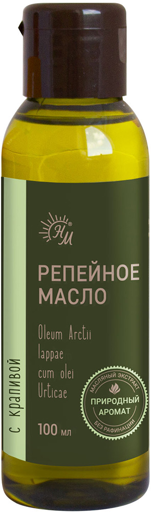 Масло репейное с крапивой 100мл