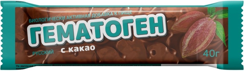 

ГЕМАТОГЕН с какао 40г Фарм-Про