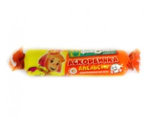 

АСКОРБИНКА ФИКСИКИ таблетки жевательные 10 шт.