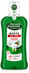 Лесной бальзам ополаскиватель для полости рта форте актив 400мл