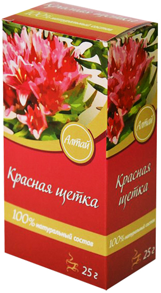 Красная щетка корневища и корни чайный напиток 25г