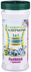 

КЛЕТЧАТКА СИБИРСКАЯ ЛЬНЯНАЯ с травами 280г