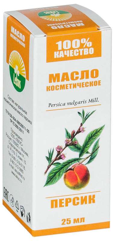 

ЛЕКУС масло косметическое Персик 25мл