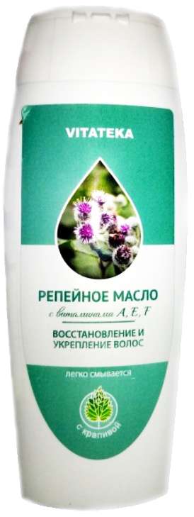 

ВИТАТЕКА масло репейное С крапивой 100мл