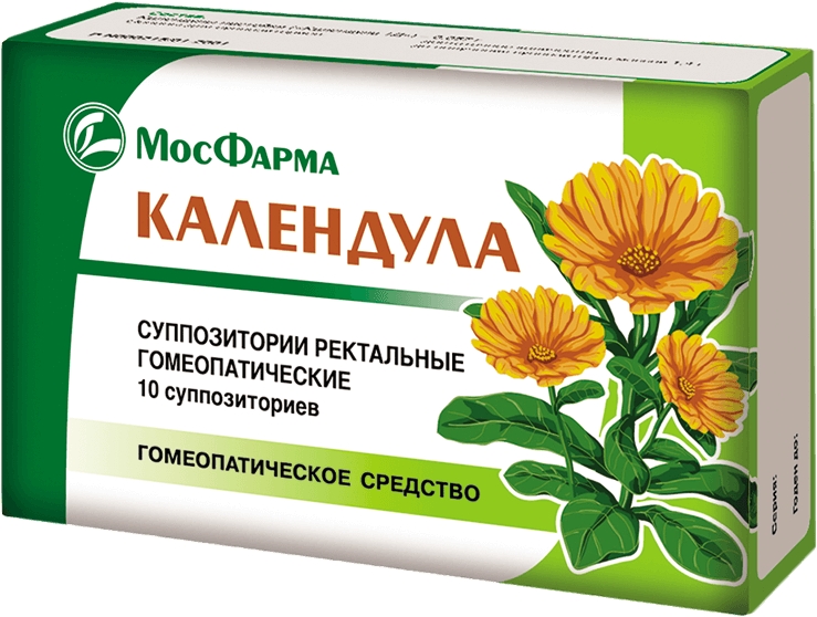 Календула 10 шт. суппозитории ректальные Мфф