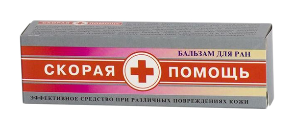 

СКОРАЯ ПОМОЩЬ бальзам для ран 35 г