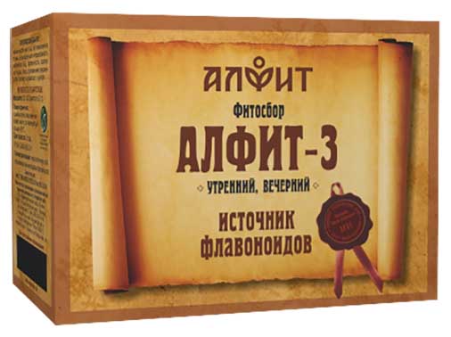 

АЛФИТ 3 ПЕЧЕНОЧНЫЙ фитосбор Утренний/Вечерний 2г 60 шт.
