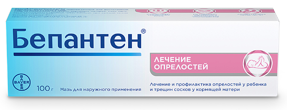 Бепантен 5% 100г мазь для наружного применения Байер Фарма Аг