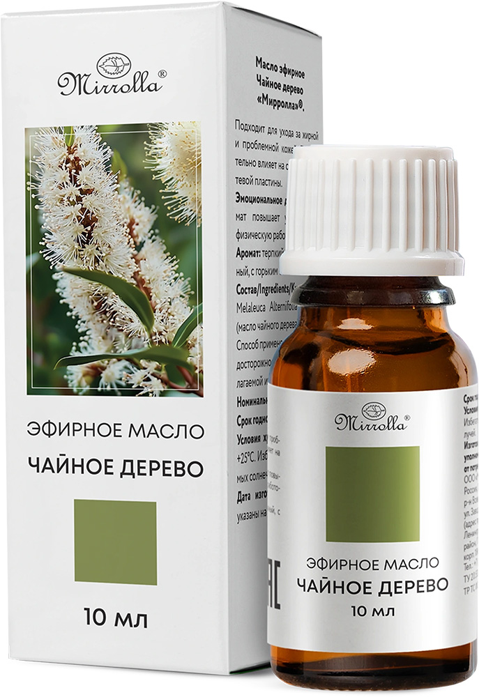 Мирролла масло эфирное Чайное дерево 10мл Мирролла