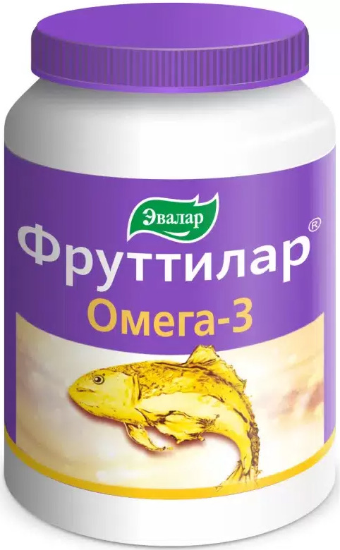 Фруттилар омега-3 пастилки жевательные 30 шт.