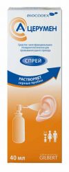 А-Церумен средство многофункциональное отоларингологическое для промывания ушного прохода спрей 40 мл
