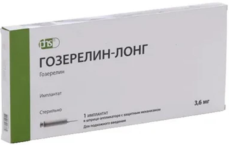Гозерелин-Лонг 3,6мг имплантат шприц-аппликатор