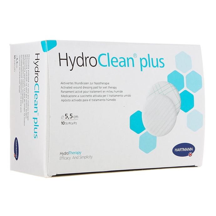 

ХАРТМАНН ГИДРОКЛИН повязка активированная раствором Рингера с ПГМБ круглая 5,5см 10 шт.